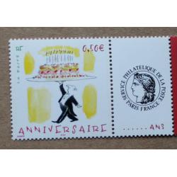 P1-K8 : Timbre pour Anniversaires avec une vignette Cérès