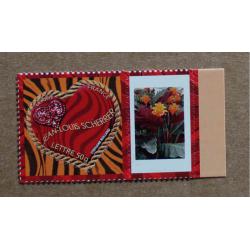 P1-M1 : Saint-Valentin Coeurs 2006 (Maison Jean-Louis Scherrer) -  Autoadhésif / autocollant