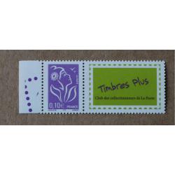 P1-M1 : Marianne de Lamouche avec vignette Timbres Plus