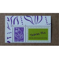 P1-M1 : Marianne de Lamouche avec vignette Timbres Plus