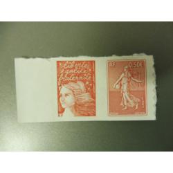 Carnet Semeuse de Roty - Paire