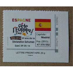 P2-S1 : L'Espagne fête l'Europe / drapeau espagnol