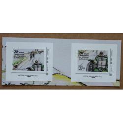 B1-J1 : 28è Salon Champenois du Véhicule de Collection (2015) - Autoadhésifs, autocollants