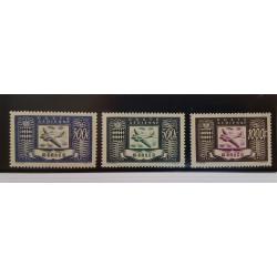 Poste aérienne  avions et armoiries   **