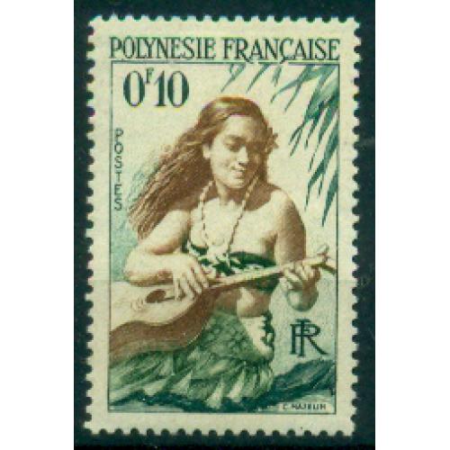 Timbre neuf** de Polynésie Française n° 1