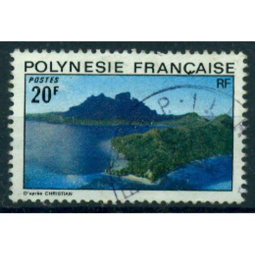 Timbre oblitéré de Polynésie Française n° 102