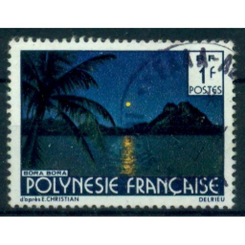 Timbre oblitéré de Polynésie Française n° 132