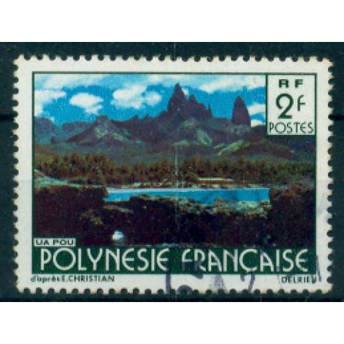 Timbre oblitéré de Polynésie Française n° 133