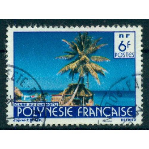 Timbre oblitéré de Polynésie Française n° 137