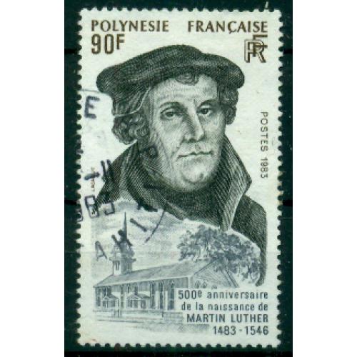 Timbre oblitéré de Polynésie Française n° 208