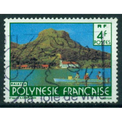 Timbre oblitéré de Polynésie Française n° 291