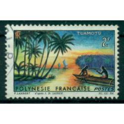 Timbre oblitéré de Polynésie Française n° 30