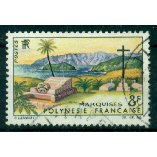 Timbre oblitéré de Polynésie Française n° 33