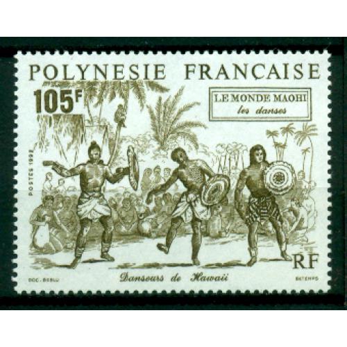 Timbre neuf** de Polynésie Française 411