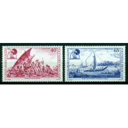Timbre neuf** de Polynésie Française 419-420