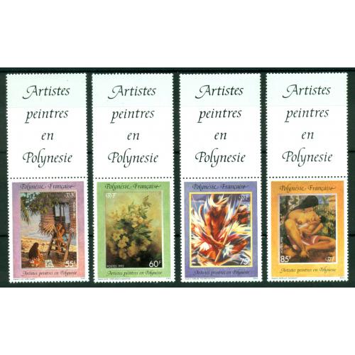 Timbres neufs** de Polynésie Française 422 à 425