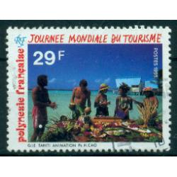 Timbre oblitéré de Polynésie Française 442