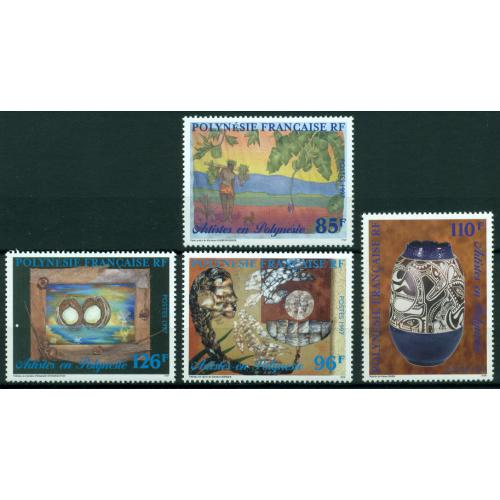 Timbres neufs** de Polynésie Française 549 à 552