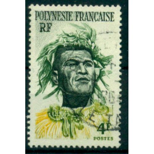 Timbre oblitéré de Polynésie Française n° 5
