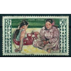 Timbre oblitéré de Polynésie Française n° A2