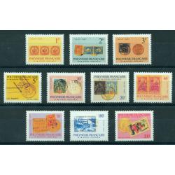 Timbres neufs** de Polynésie Française Service de 16 à 25