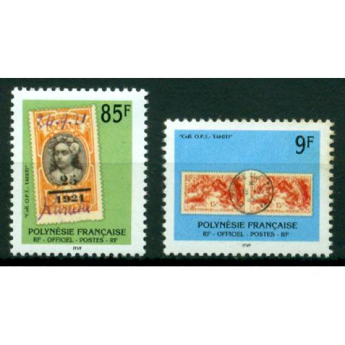 Timbres neufs** de Polynésie Française S27-28