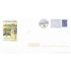 Prêt à Poster PAP  POINCHY YONNE 41ème Saint Vincent du Chablisien 2008 Vin Vigne  Neuf (Rep. Logo Bleu)