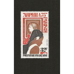 POLYNESIE 1975 - Yvert PA 92 -  Exposition Philatélique ARPHILA 75 PARIS  Neuf**