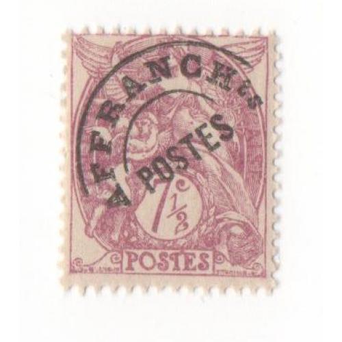 Préoblitéré Type Blanc 7,5c lilas. Préo YT42 **