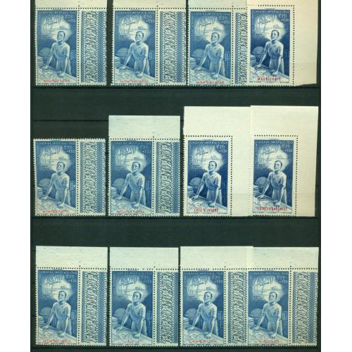 Timbres** Colonies Fr Quinzaine impériale