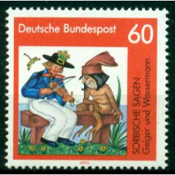 Timbre neuf** d'Allemagne RFA 1408