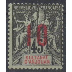 Anjouan n°YT 27 neuf sans gomme (*)