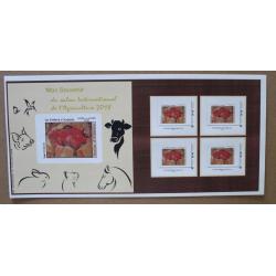 BaCo-11a : Salon International de l'Agriculture 2018 / Bison, grotte d'Altamira - Autoadhésifs, autocollants