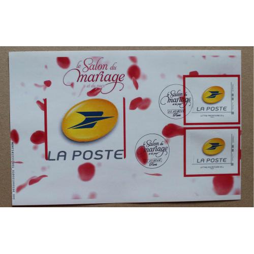 SM14-01 : Salon du Mariage et du Pacs / Logo de la Poste - Autoadhésifs, autocollants