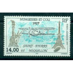 Timbres neufs** de SPM. Nungesser & Coli de 1997