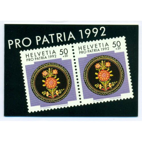 Carnet neuf** de SUISSE PRO PATRIA 1992