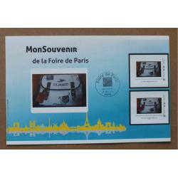 FP15-02: Foire de Paris 2015  / Sacoche de La Poste . Autoadhésifs