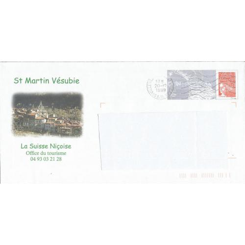 Prêt à Poster PAP  SAINT MARTIN VESUBIE - La Suisse Niçoise  Oblitéré (Rep. Luquet)