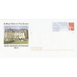 Prêt à Poster PAP  SAINT SAUVEUR EN PUISAYE YONNE - Musée Colette et Tour Sarrasine  Neuf (Rep. Luquet)