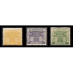 Colis réclame - Paris pour paris - Spink Maury 49 à 51 - cote 45e