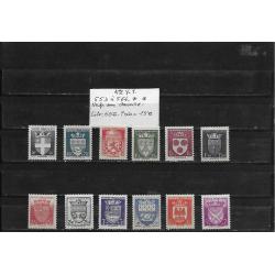 Armoiries des Villes