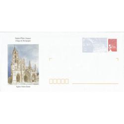 Prêt à Poster PAP  SAINT PERE YONNE - Eglise Notre Dame  Neuf (Rep. Luquet)