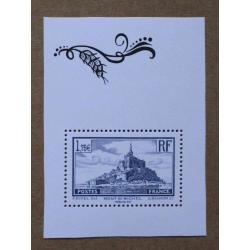 T4-C6 : Trésors de la Philatélie 2015  /  Mont Saint-Michel