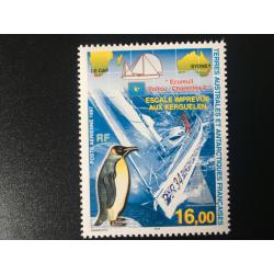 Poste aérienne : Escale imprévue aux Kerguelen du voilier Ecureuil-Poitou-charente