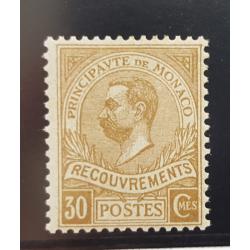 30c  Taxe  prince Albert   *