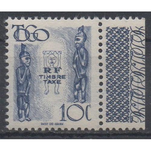 Togo (mandat français) n° YT taxe 38 neuf **.