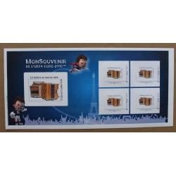 BaCo-08a : UEFA Euro 2016 / Accordéon - Autoadhésifs, autocollants