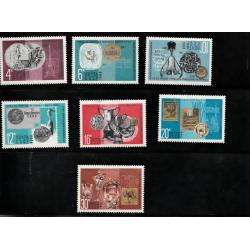 URSS 3432/8 expositions philatéliques. SC neuve ** TTB/SUP