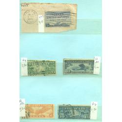 450 Timbres USA: 4 carnets à choix