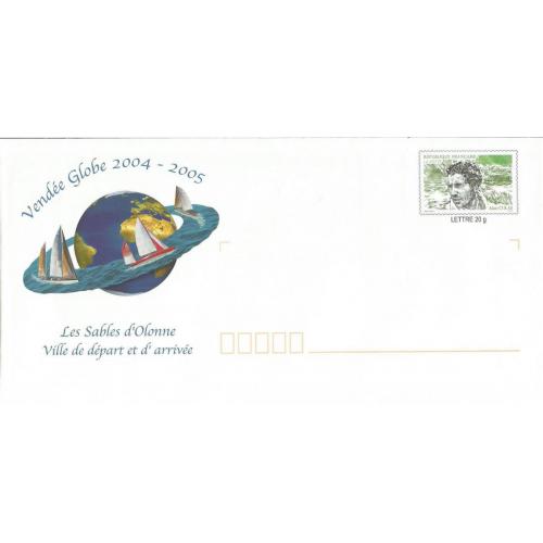 Prêt à Poster PAP  Vendée Globe 2004 - 2005 - Les Sables d'Olonne  Neuf (Rep. TP Alain Colas)